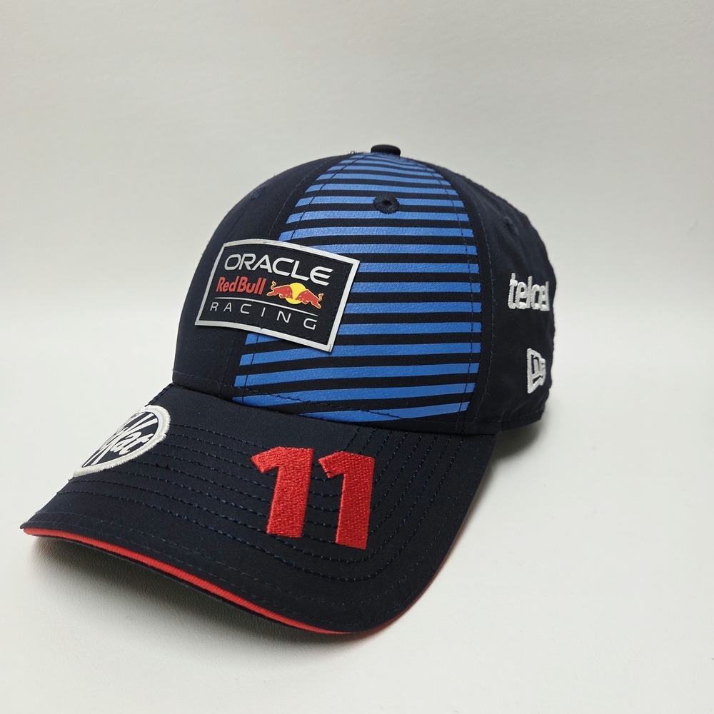 New Era Oracle Red Bull Racing F1 Kit Kat Logo 11 Logo 9Forty Snapback Hat